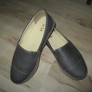 a.M. Anthropogie Espadrilles - Blue/Gray 9